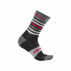Chaussettes Gregge 15 Castelli -Équipement Textile cycliste Soldes chaussettes gregge 15 castelli 3