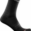 Chaussettes Rosso Corsa Femme 11 Castelli -Équipement Textile cycliste Soldes chaussettes rosso corsa femme 11 castelli