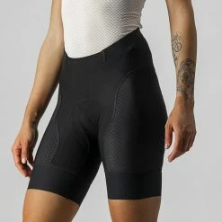 Cuissard Sans Bretelles Free Aero Race 4 Castelli Femme -Équipement Textile cycliste Soldes cuissard sans bretelles free aero race 4 castelli femme 3