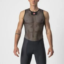 Maillot De Corp Core Mesh 3 Sans Manche Homme Castelli -Équipement Textile cycliste Soldes maillot de corp core mesh 3 sans manche homme castelli 3