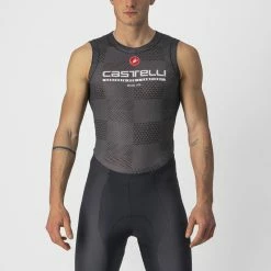 Maillot De Corps Pro Mesh SM Castelli Homme -Équipement Textile cycliste Soldes maillot de corps pro mesh sm castelli homme 2