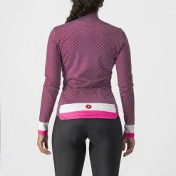 Maillot Long Volare Femme Castelli -Équipement Textile cycliste Soldes maillot long volare femme castelli 3
