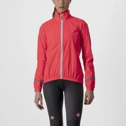 Veste De Pluie Castelli Emergency 2 Femme -Équipement Textile cycliste Soldes veste pluie emergency 2 femme castelli 3