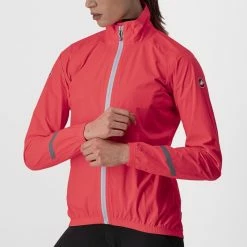 Veste De Pluie Castelli Emergency 2 Femme -Équipement Textile cycliste Soldes veste pluie emergency 2 femme castelli 5