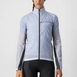 Coupe Vent Castelli Squadra Stretch - Femme -Équipement Textile cycliste Soldes veste squadra stretch w castelli 8